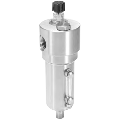 Wilkerson SL2 Series Lubricator, STAINLESS STEEL, Port Size 1/2; Flows to 100 SCFM